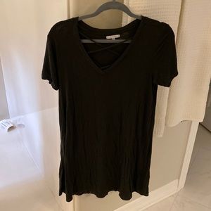 Z supply green tshirt dress